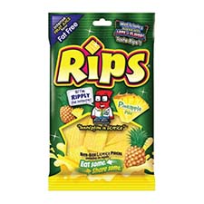 Rips Bites Pineapple 4oz Bag 